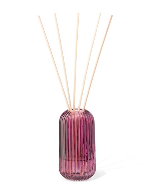 vase pour bâtonnets parfumés XS verre strié