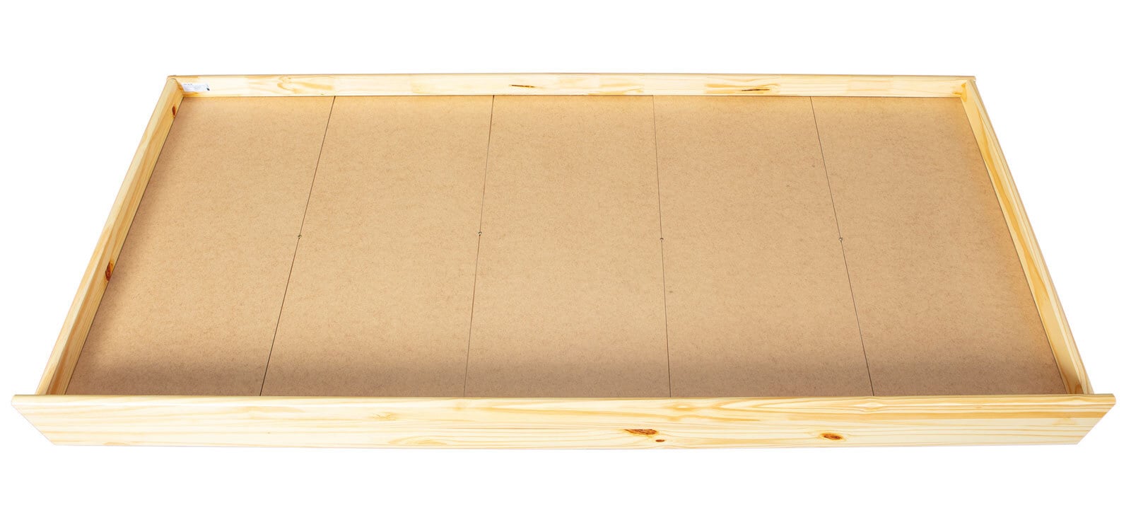 Bettschublade Diana Kiefer massiv Natur 94 x 199 cm