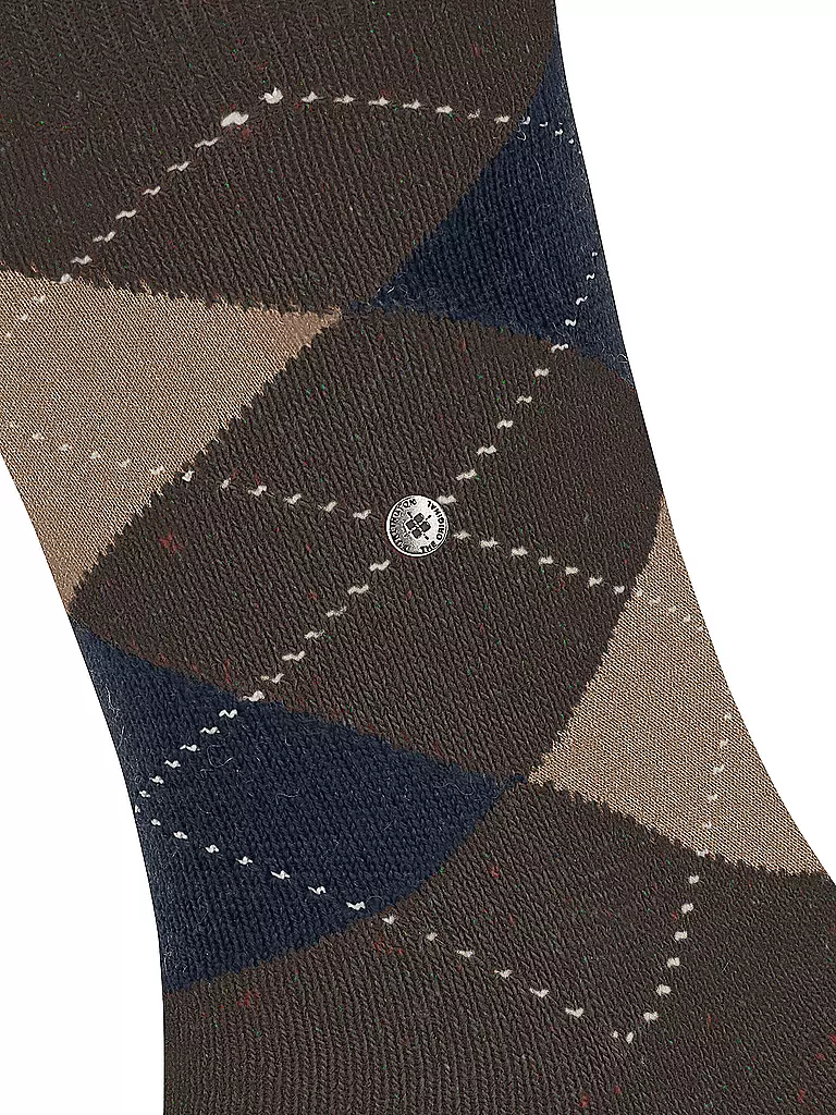 BURLINGTON Herren Socken DUNDEE 40-46 buckeye mel braun