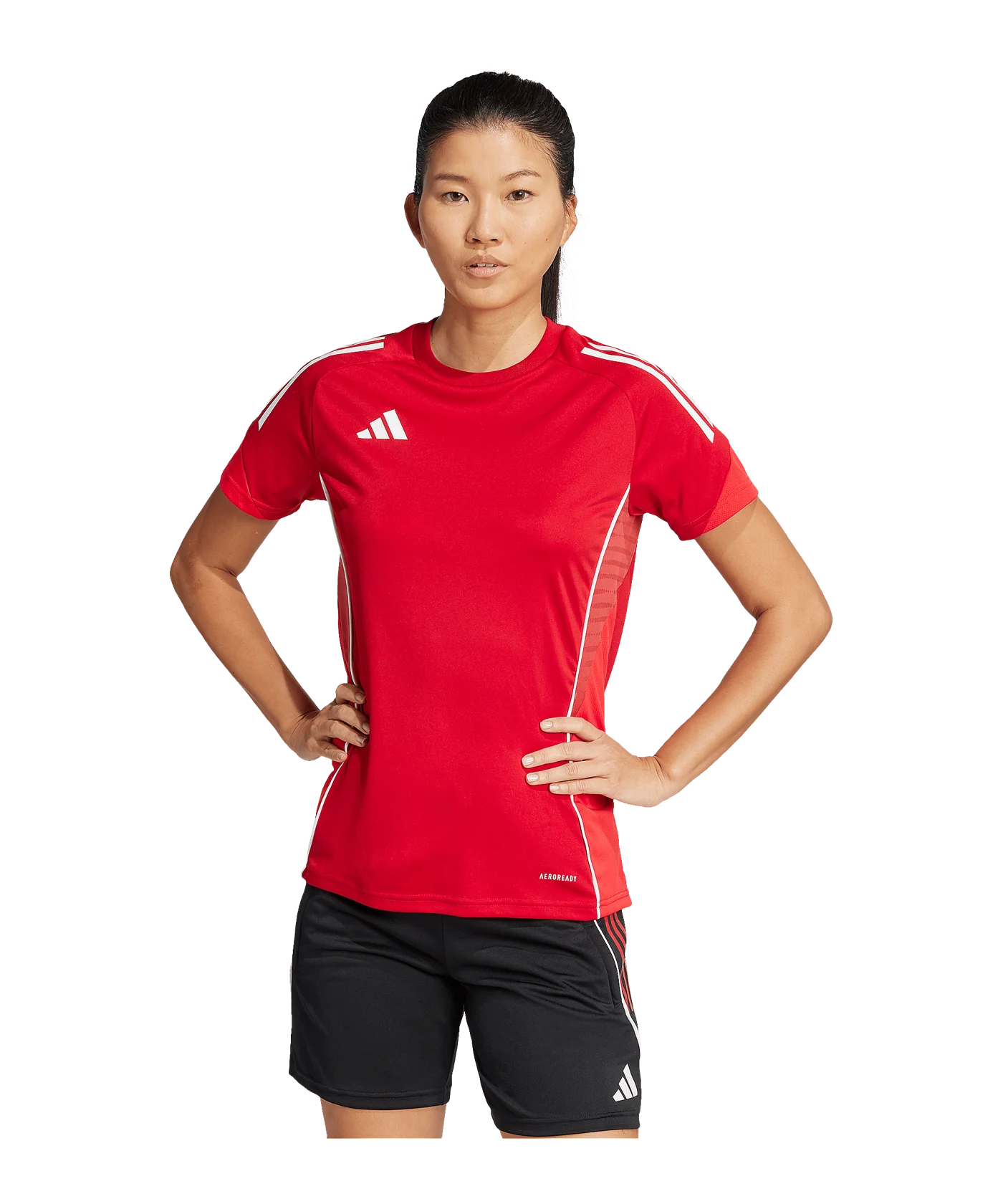 adidas Tiro 25 Competition Trainingsshirt Damen Rot