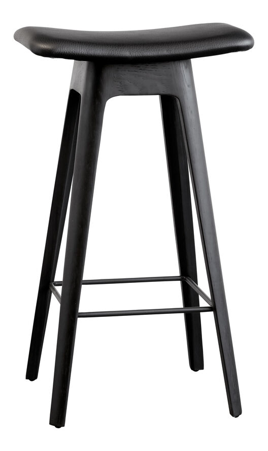 Andersen - Furniture HC1 Black lacquer leather seat Black