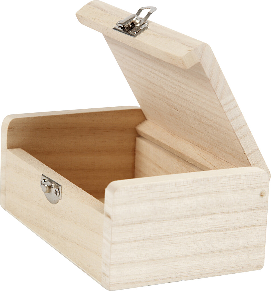 Smykkeæske - H 4.5 CM - L 11.5 CM - B 7,5 CM - 1 Stk