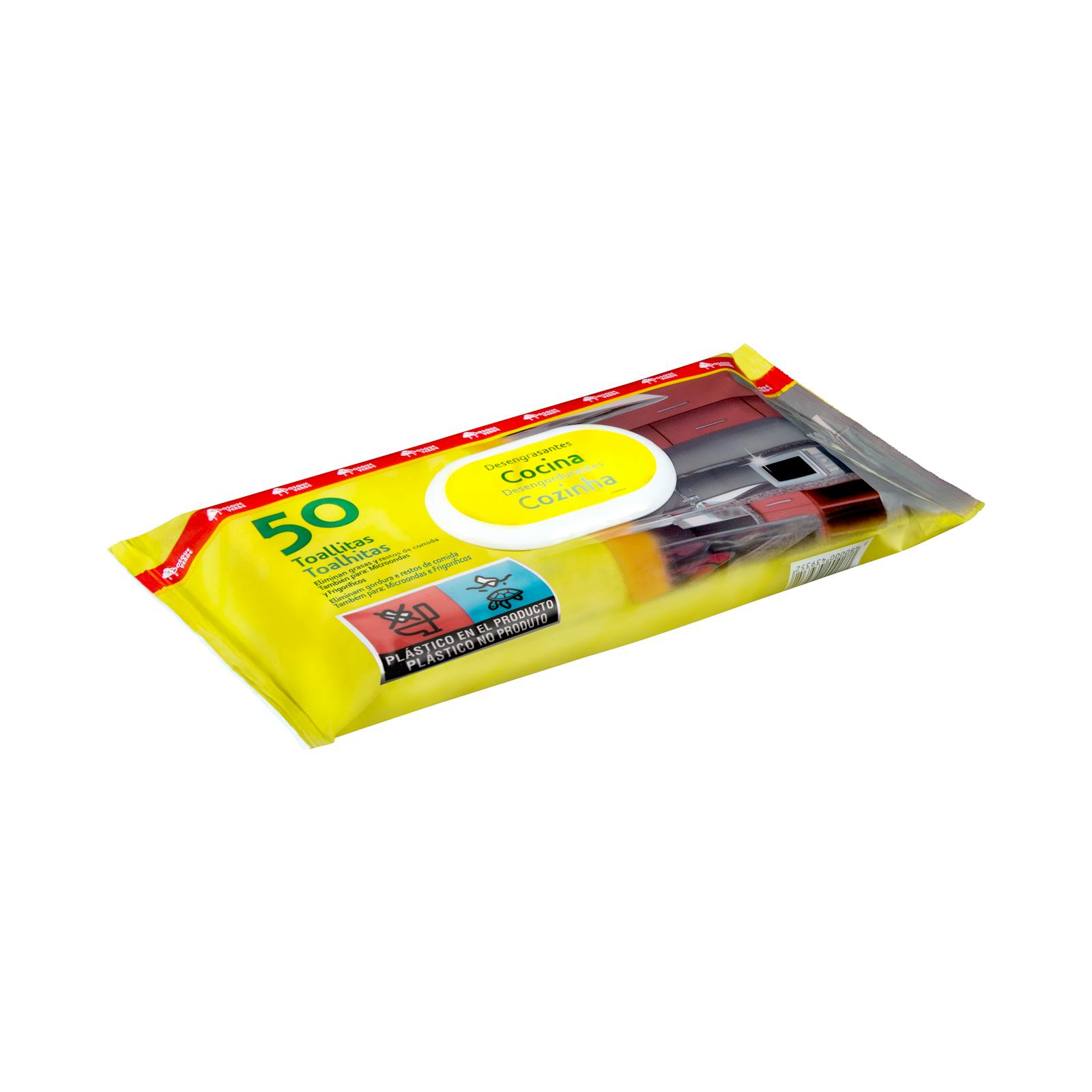 Lingettes nettoyantes dégraissantes Green Forest Kitchen
