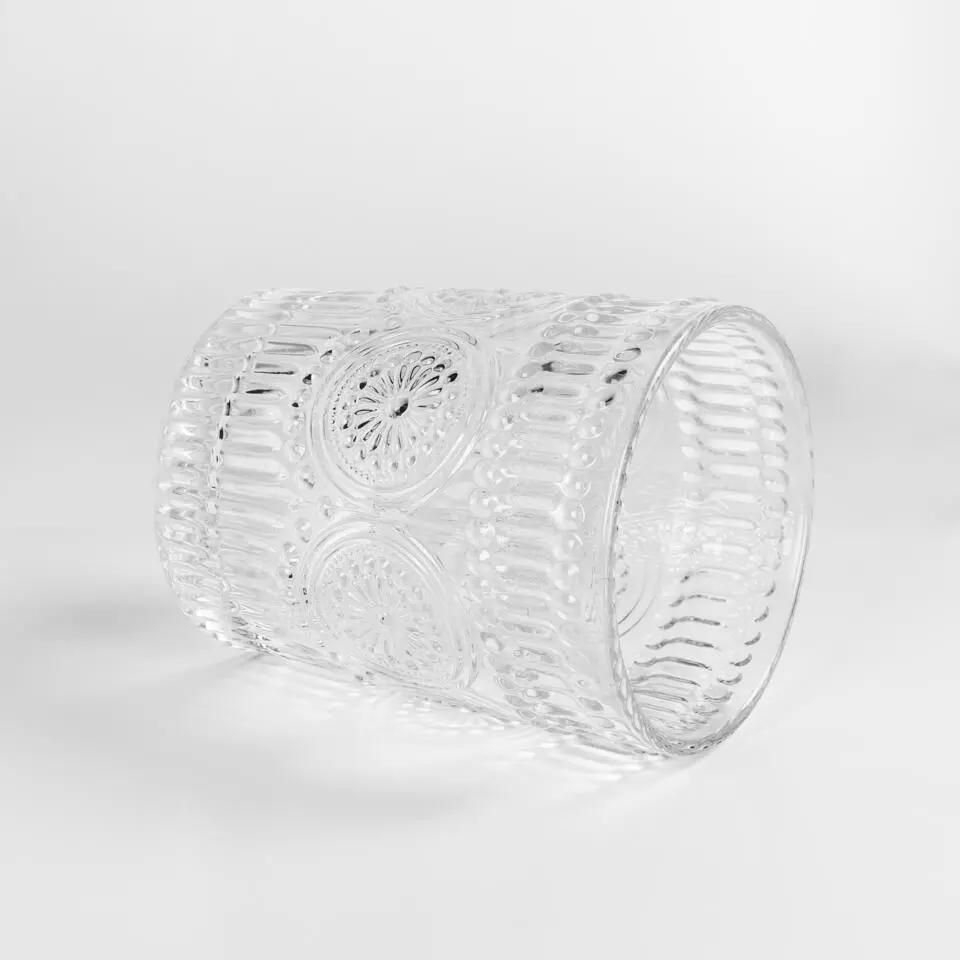 Krumble Waterglas vintage - 260 ml - Set van 6
