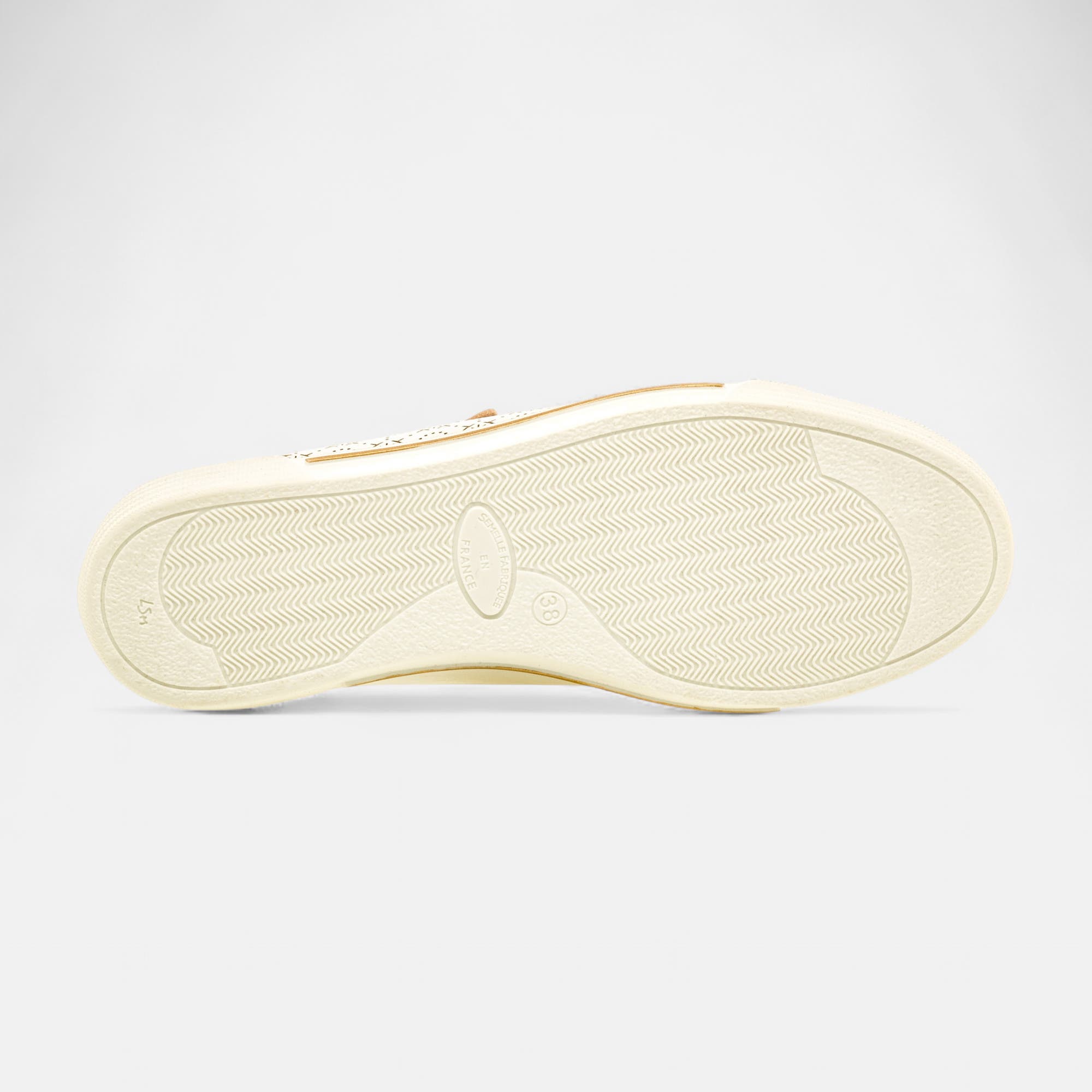Baskets basses Femme en cuir blanc