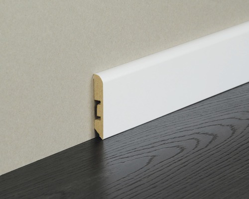 Plint Uni wit 10x58x2600 mm