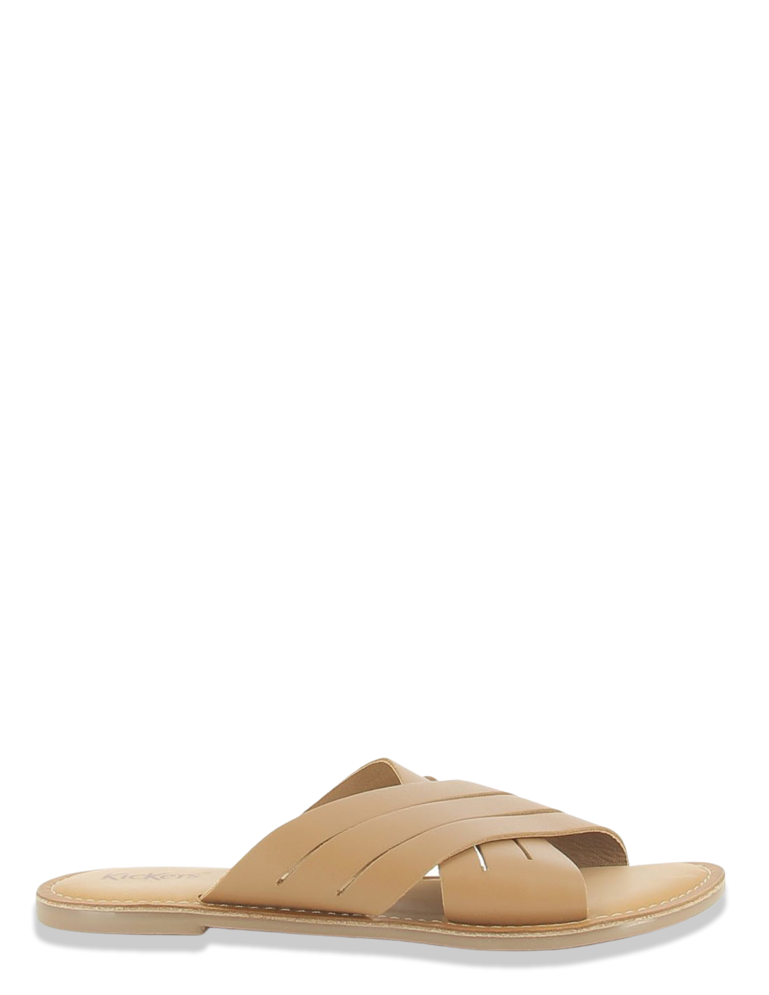 kickers mules femme kick day cuir marron