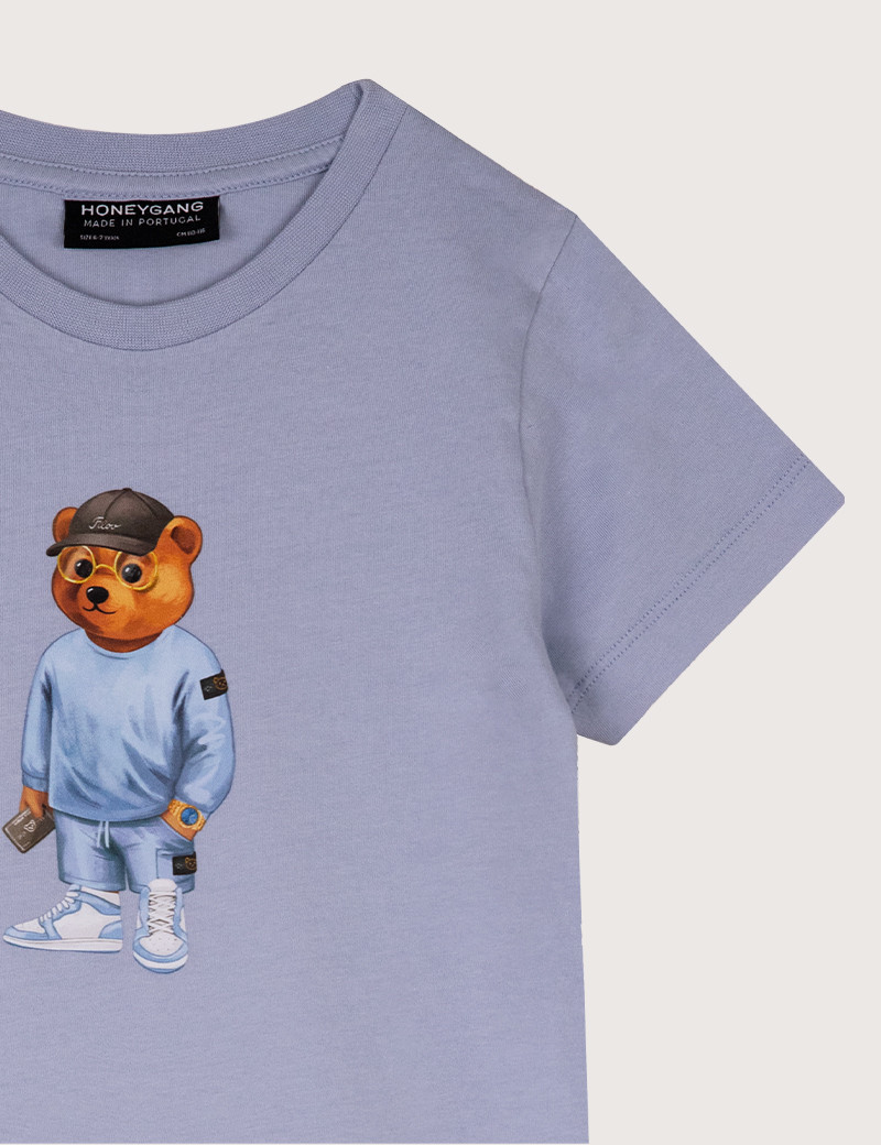 BARON FILOU T-SHIRT ENFANT CIEL LXI