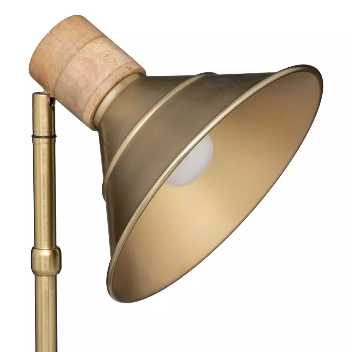 Lampe à poser métal (H45 cm) Bota Dorée