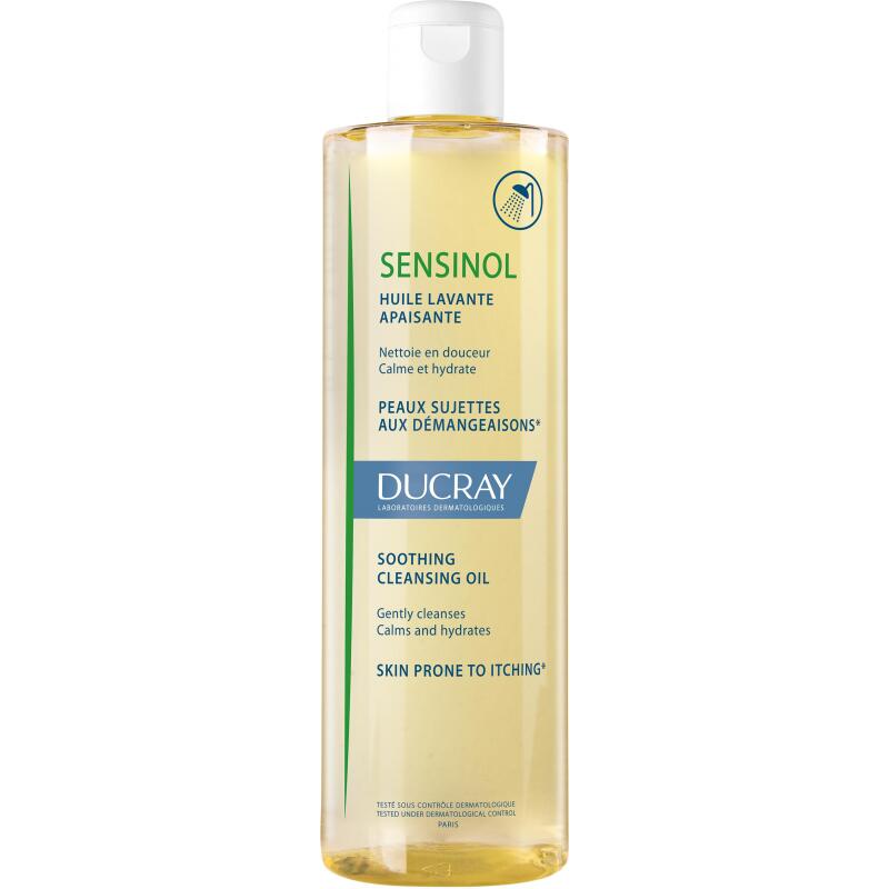 Huile lavante apaisante Ducray Sensinol - Flacon de 400 ml