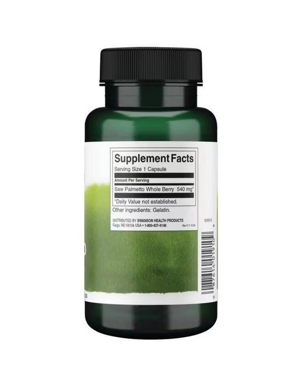 Swanson Sägepalme 540 mg