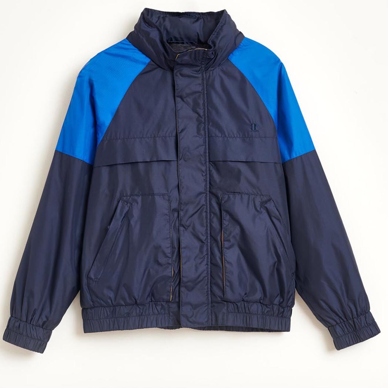 Bellerose Veste intérieur fourré Howard déperlante bleue