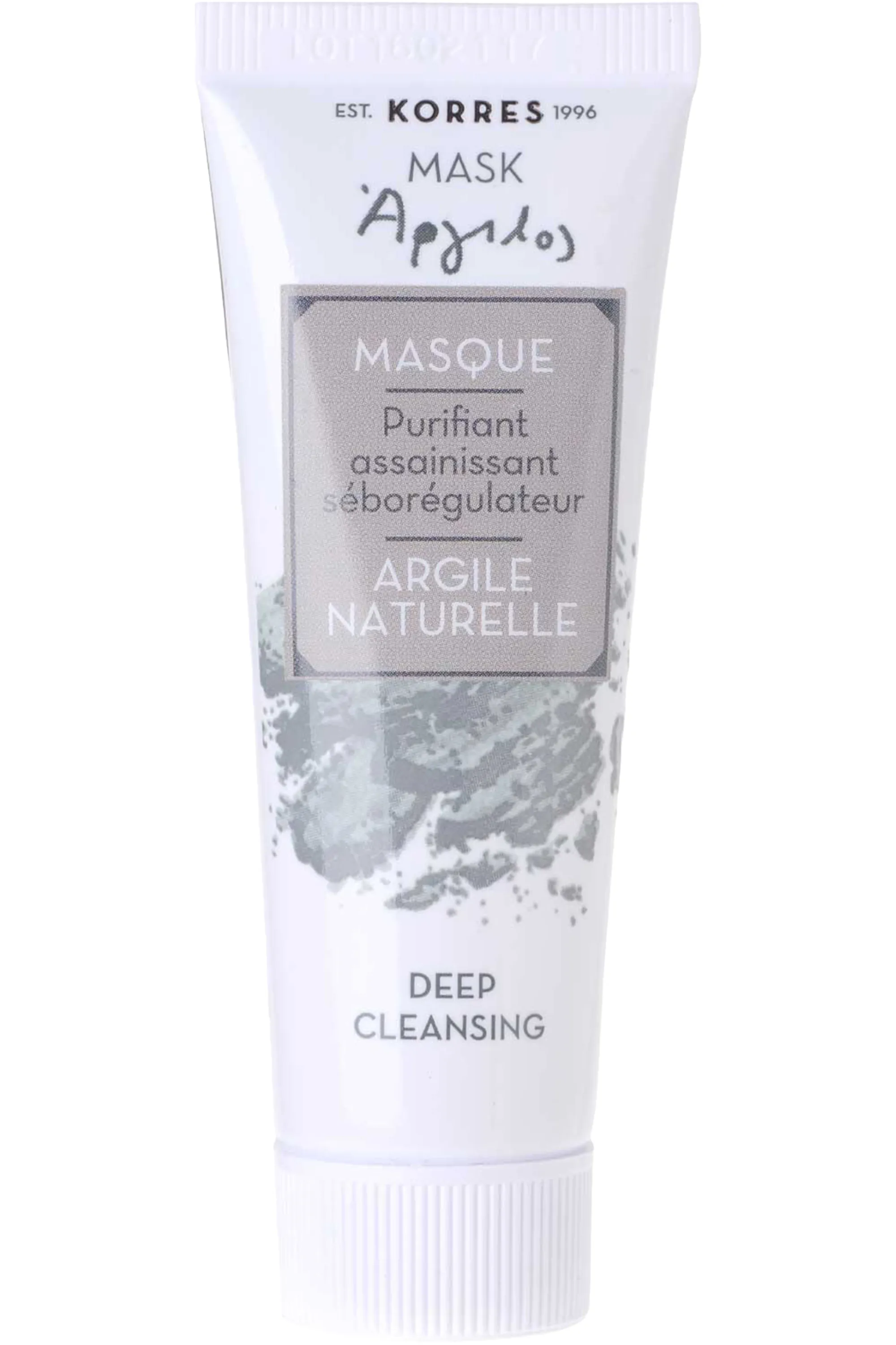 Korres Masque purifiant argile blanche naturelle-18 ml