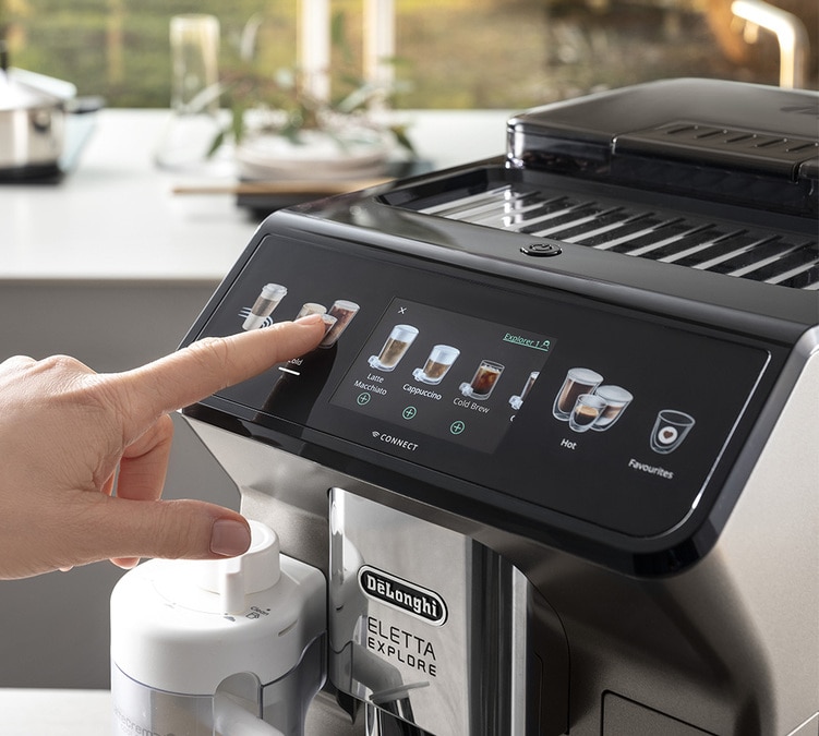 DELONGHI Eletta Explore 450.86.T et Mug To Go - Garantie 5 ans Coloris:Titanium