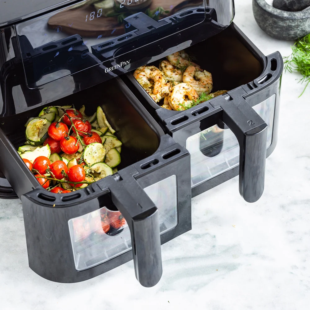 Airfryer 2 paniers Greenpan