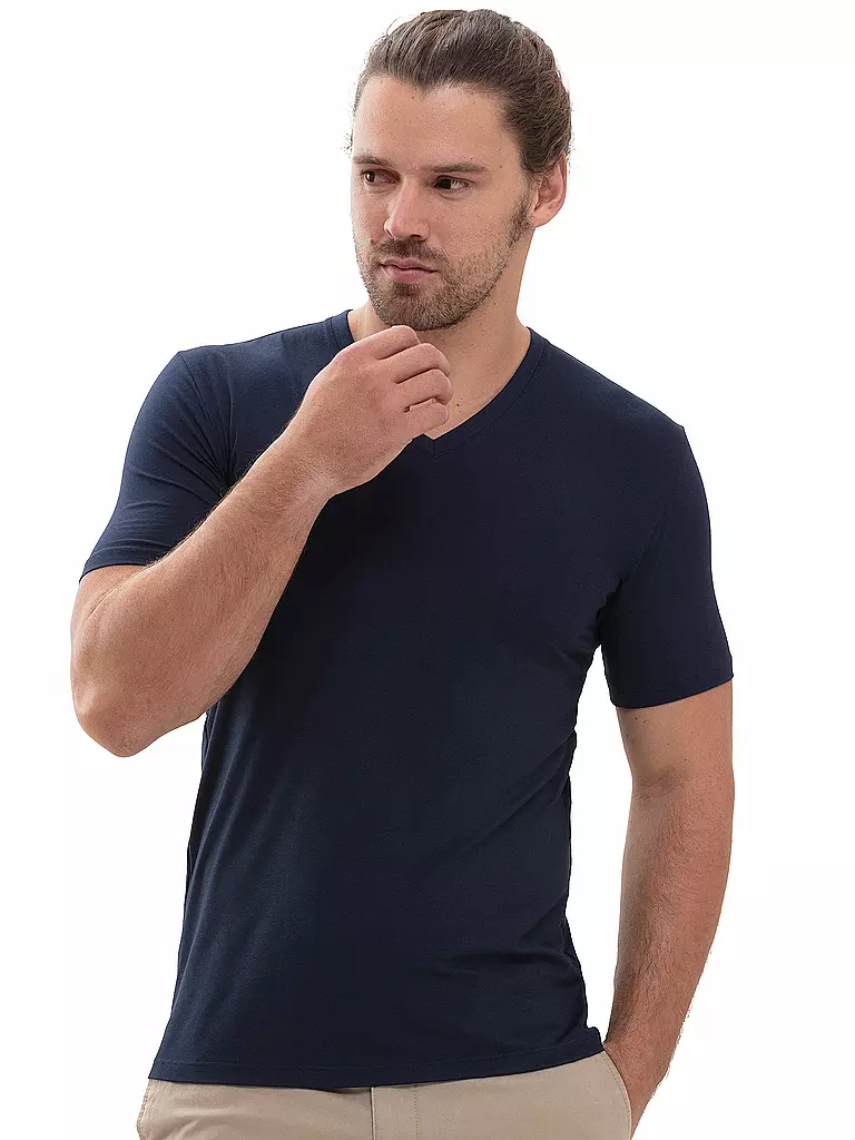 MEY Hybrid T-Shirt blau
