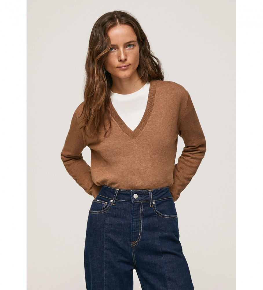 Pepe Jeans Bree malha bege