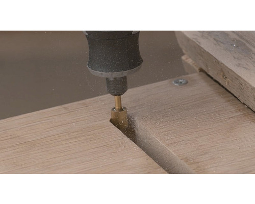 Dremel hogesnelheidsfrezen Ø 7,8 mm (115 DM) 2-pack cilinder, platte kop