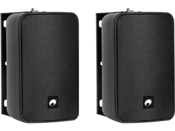 Omnitronic 11036950, 2-vejs, 2.0 kanaler, Ledningsført, 40 W, 75 - 20000 Hz, Sort