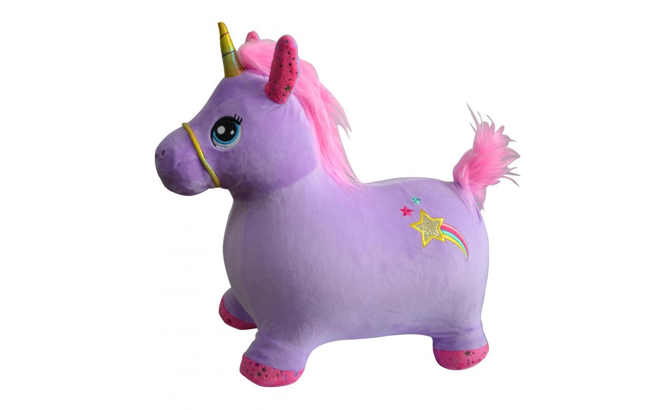 Skippy eenhoorn plush cover paars