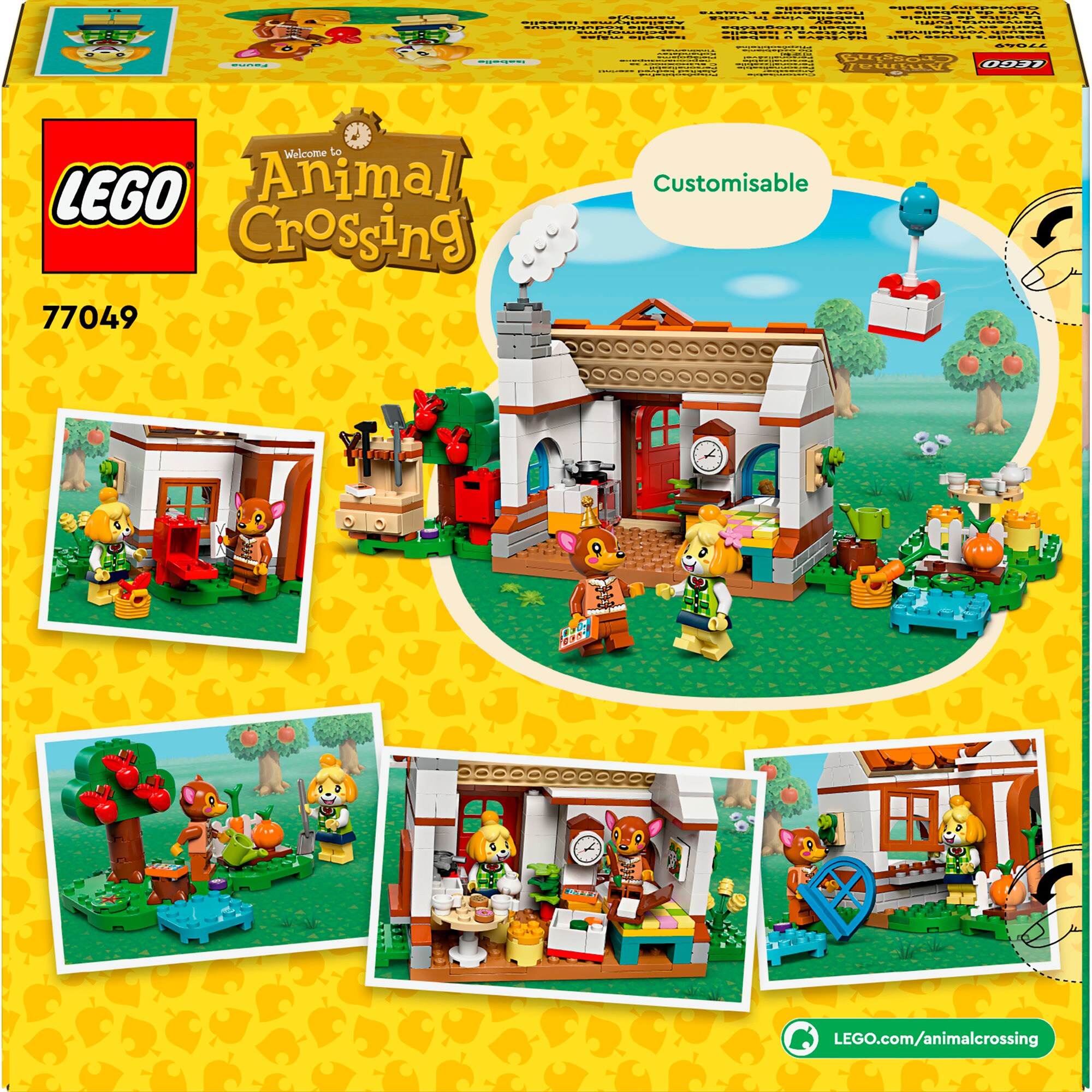 LEGO Konstruktionsspielzeug Animal Crossing Besuch von Melinda