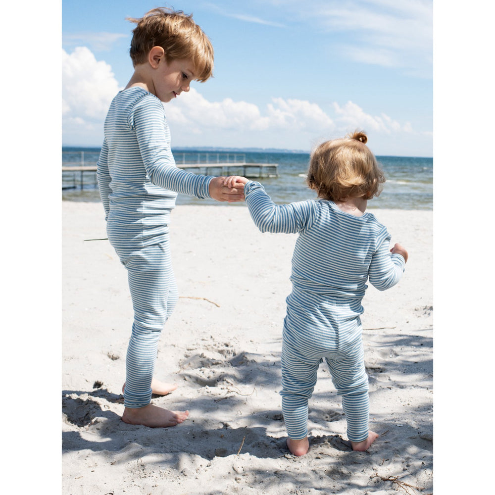 Køb Serendipity Azur/Ecru Baby Body Stripe