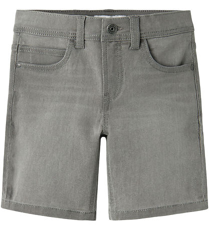 Name It Shorts - NkmSilas - Hellgrauer Denim