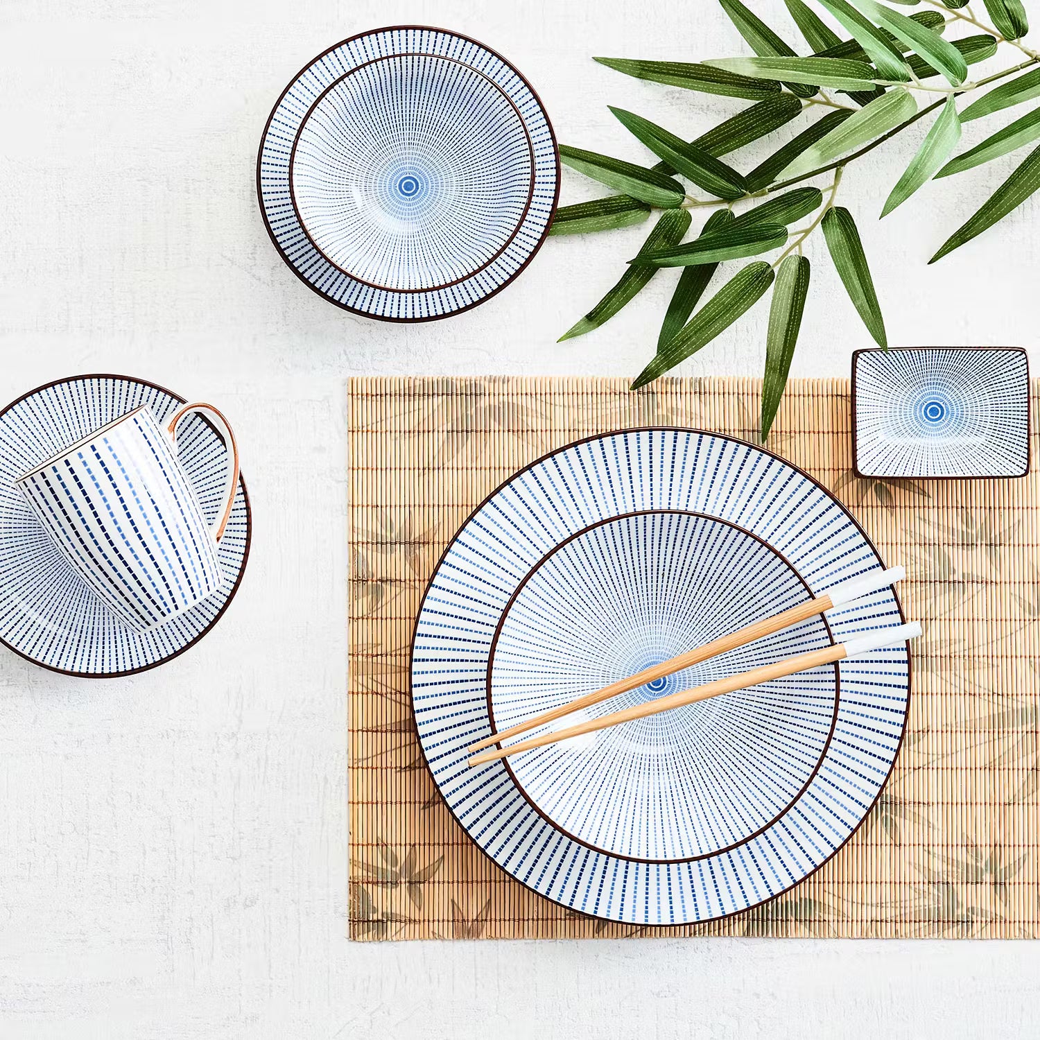 DIM SUM Teller 4er-Set