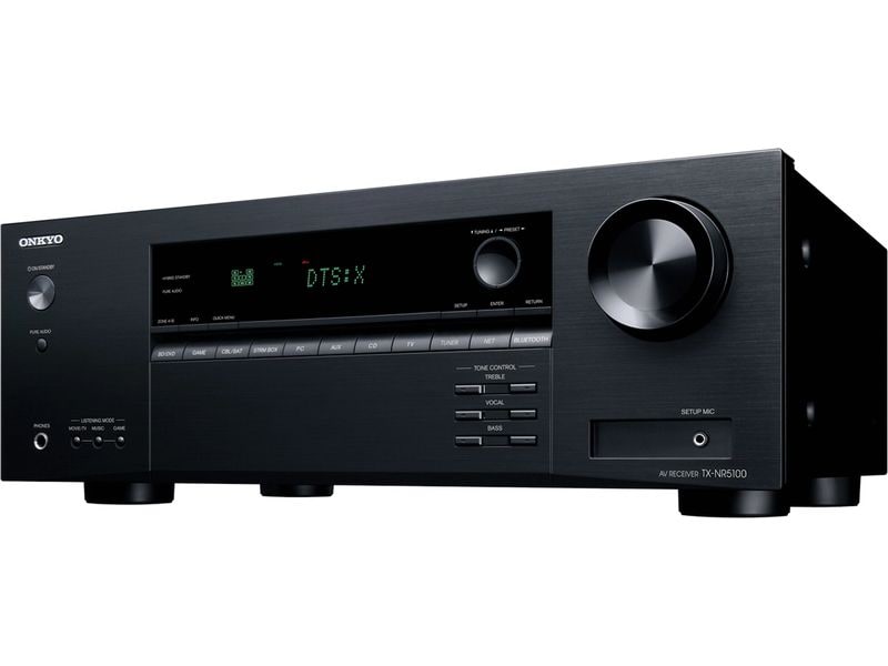 Onkyo AV-Receiver TX-NR5100 Schwarz 7.2 Kanal Surround 3D Receiver