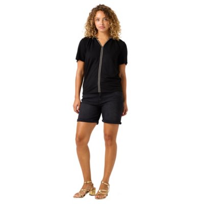 Tee-shirt à manches courtes femme à col V GARCIA