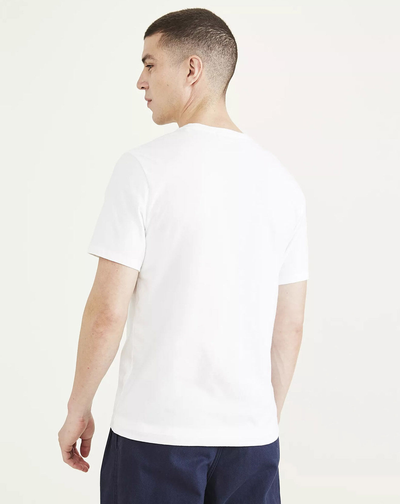 Dockers T-Shirt Logo blanc