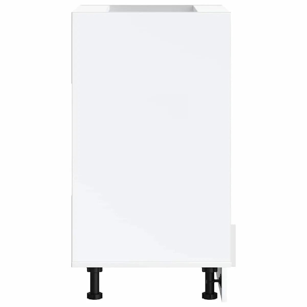 vidaXL Armoire à four Kalmar - Blanc brillant