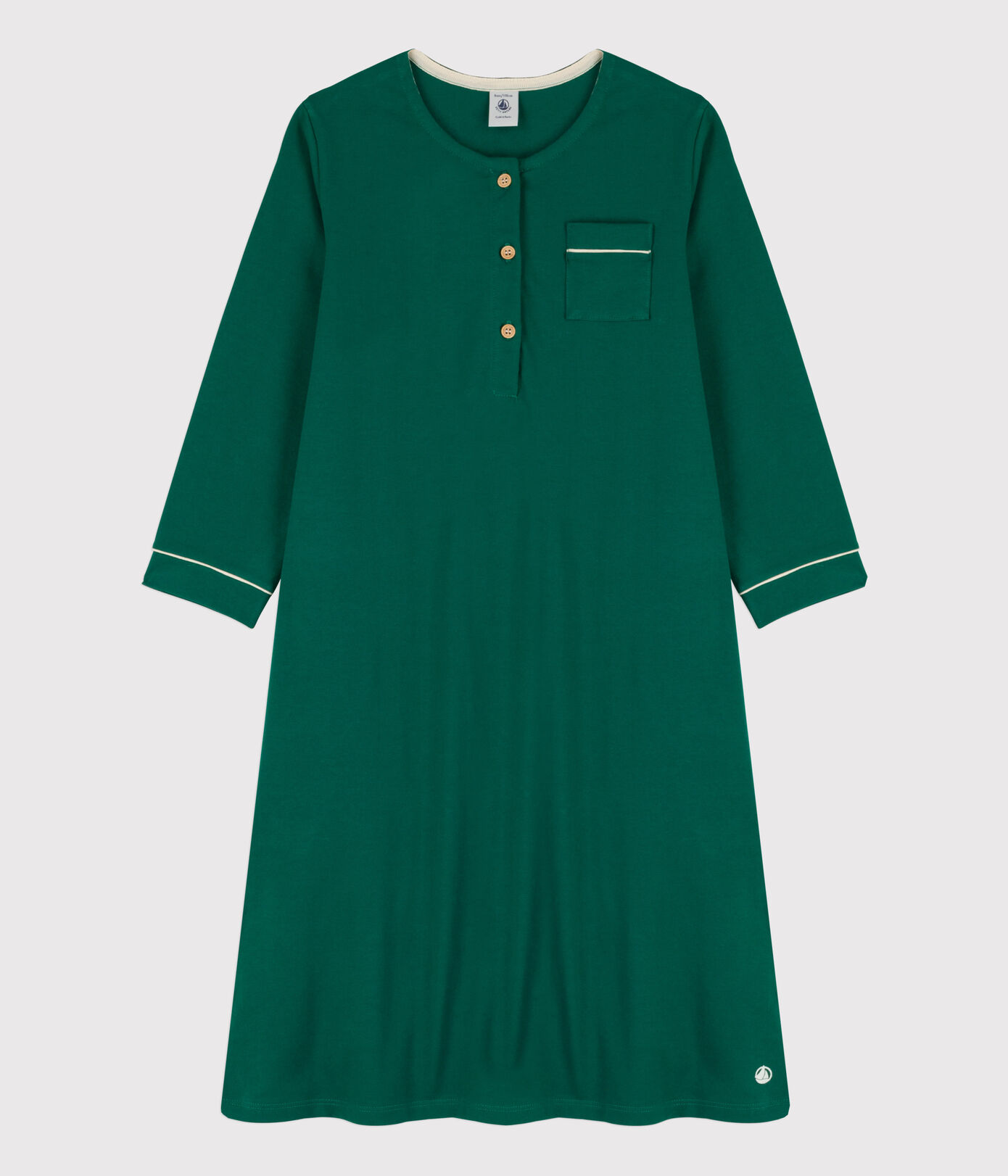 Chemise de nuit petite fille en coton