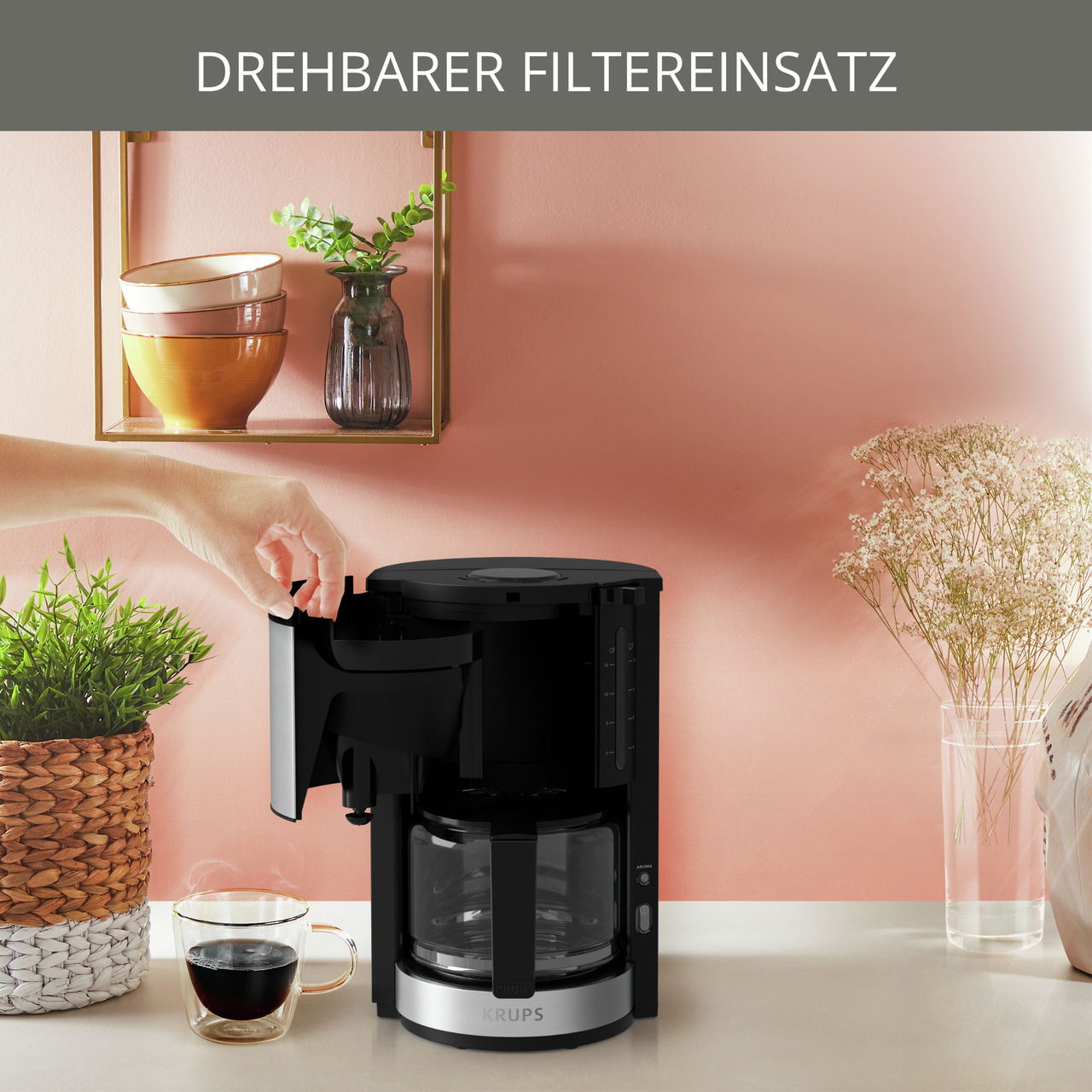 Krups Kaffeemaschine PROAROMA PLUS
