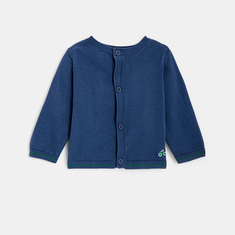 Gilet bébé en tricot réversible Absorba Aucune nuance