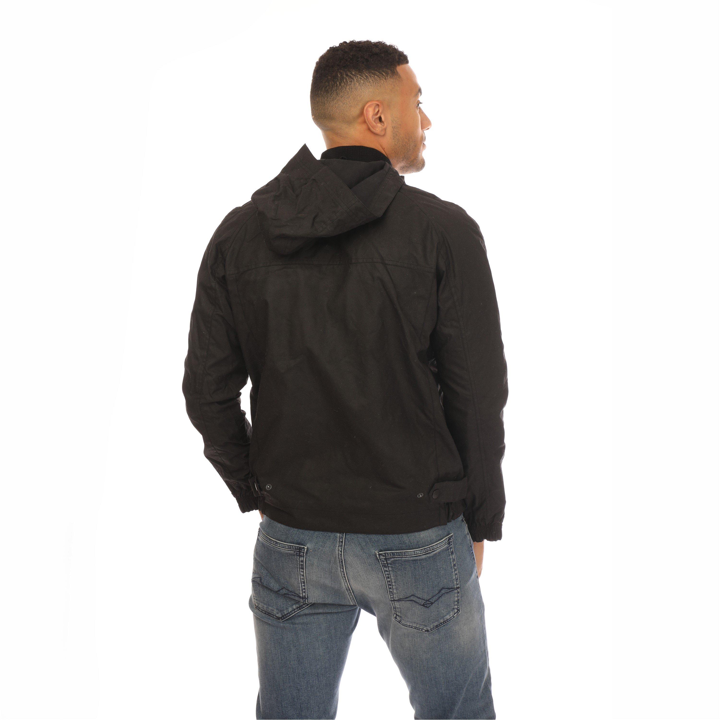 Lyle and Scott Wax Bomber Jacket