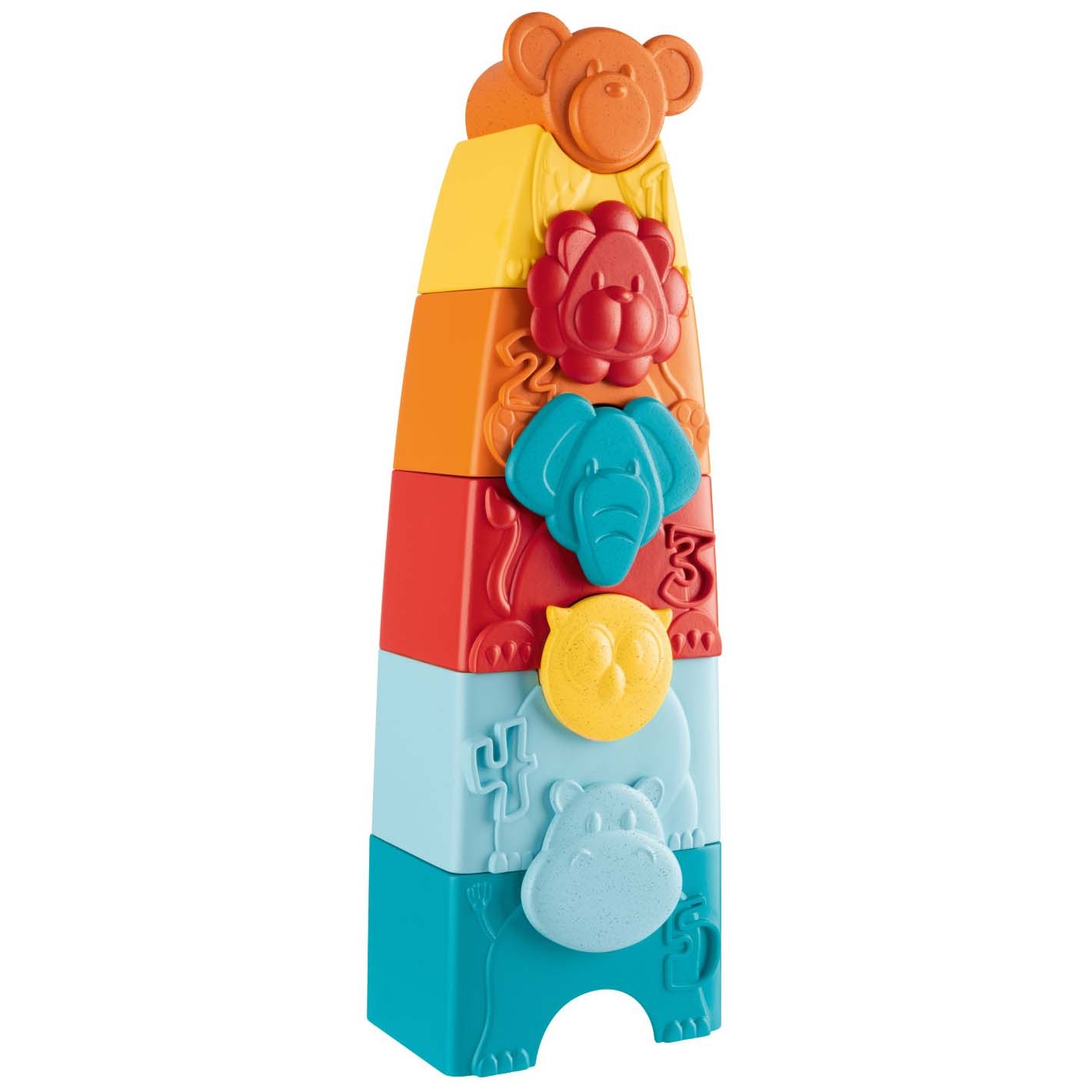 Chicco stapeltoren dieren eco multi - shop nu - Prénatal