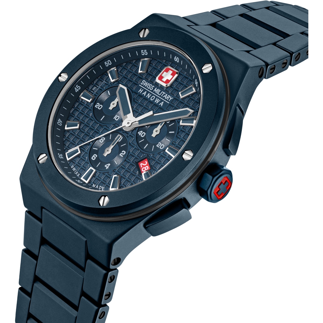 Swiss Military Hanowa Sidewinder Ceramic Blau