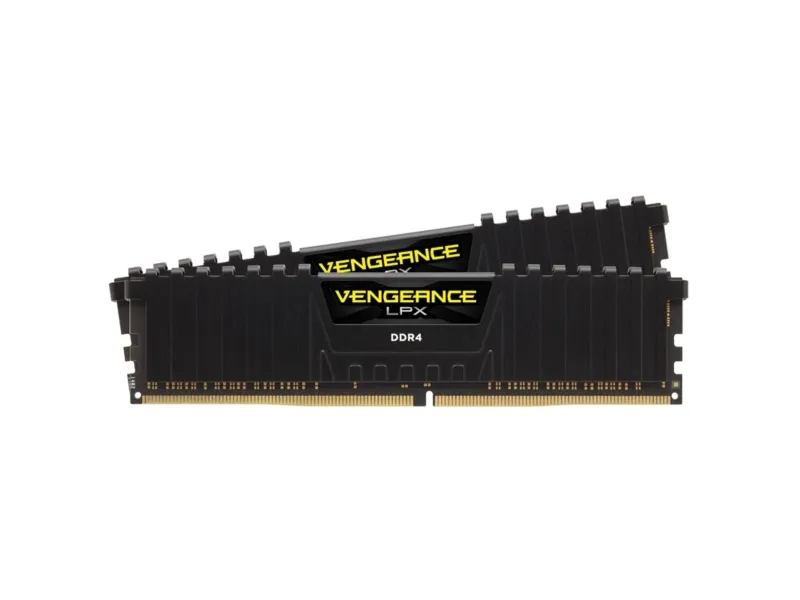 CORSAIR | Vengeance LPX - DDR4 - sæt - 32 GB: 2 x 16 GB - DIMM 288-PIN - 3600 MHz / PC4-28800 - CL18 - 1.35 V - ikke bufferet - ikke-ECC - sort