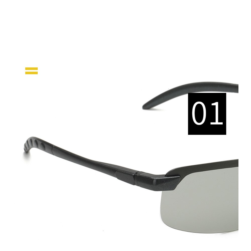 Polarisierte UV Sportbrille Fahrrad Velo Sonnenbrille - Grau