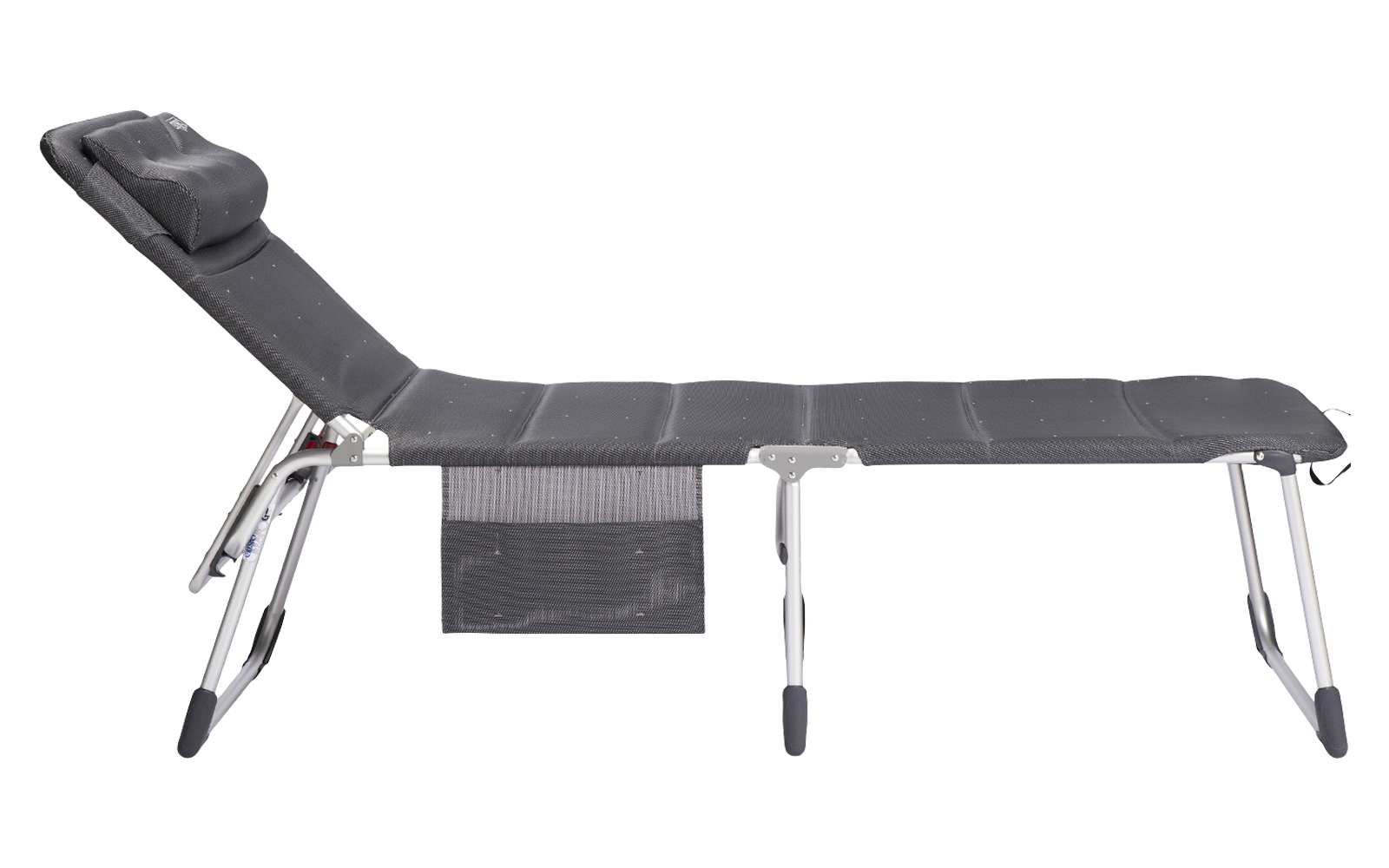 Crespo AL/363 Deluxe Sonnenliege dunkelgrau