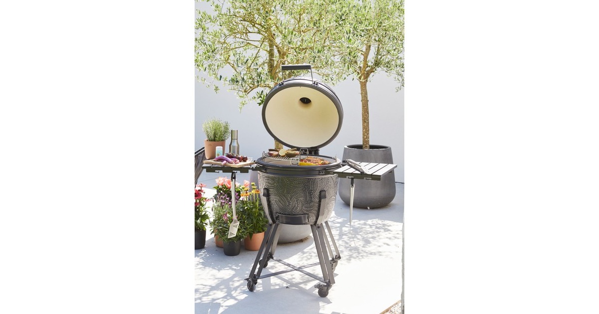 BarbecookKamal 2.0 Extra Large kamado houtskoolbarbecue  (Zwart (mat))