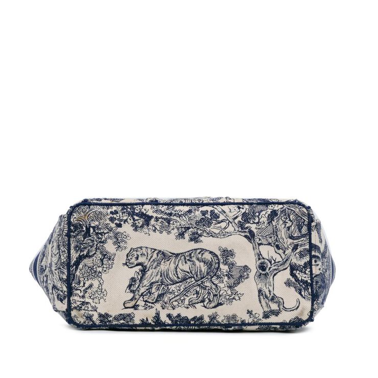 Dior Vintage Dior Tote Blue