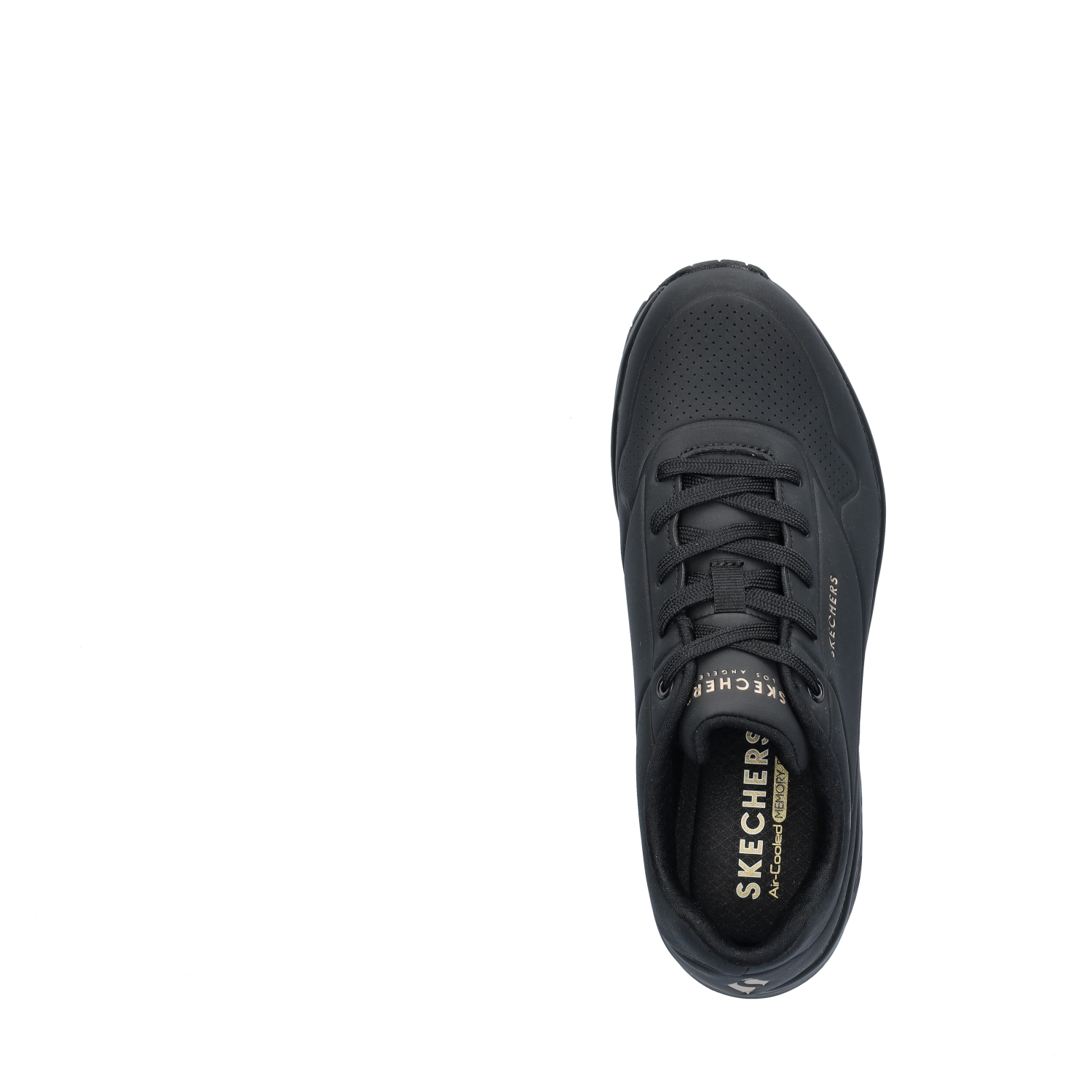 Street Uno dames sneaker Skechers Zwart