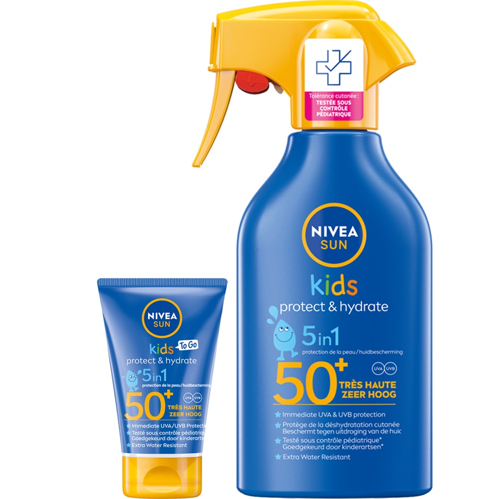 Lait & spray protecteur SPF 50 - Protect & Hydrate - Enfant