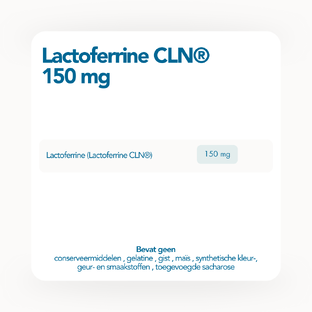 Bonusan Lactoferrine 150mg Capsules Duoverpakking 2x60CP