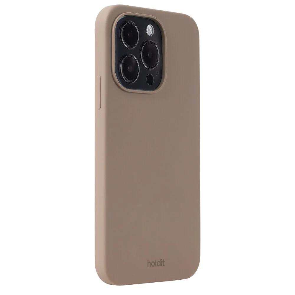 Holdit  iPhone 14 Pro Silicone cover - Mocha Brown