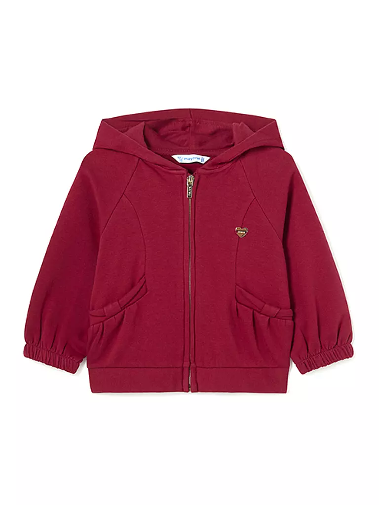 MAYORAL Baby Sweatjacke  rot