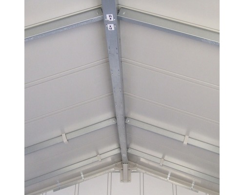 Grosfillex Deco H 11 XL tuinhuis, 369 x 404,5 cm, grijswit