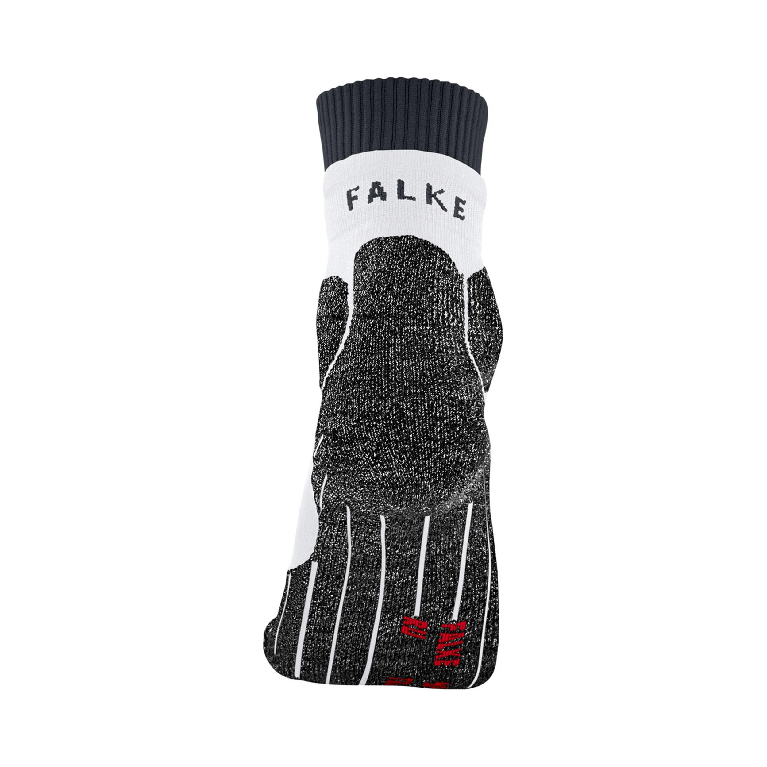 Falke RU Trail Chaussettes De Running Hommes - Blanc , Gris Foncé